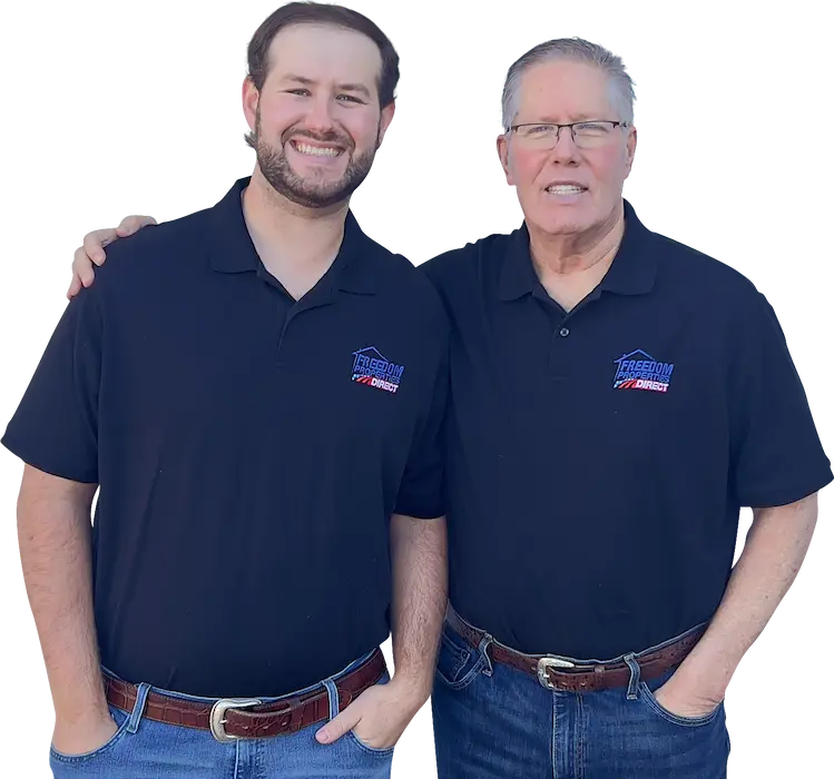 Local Austin Buyers Helping Families Sell After a Job Loss Jim and Tate from Freedom Properties Direct helping Austin homeowners sell after job loss